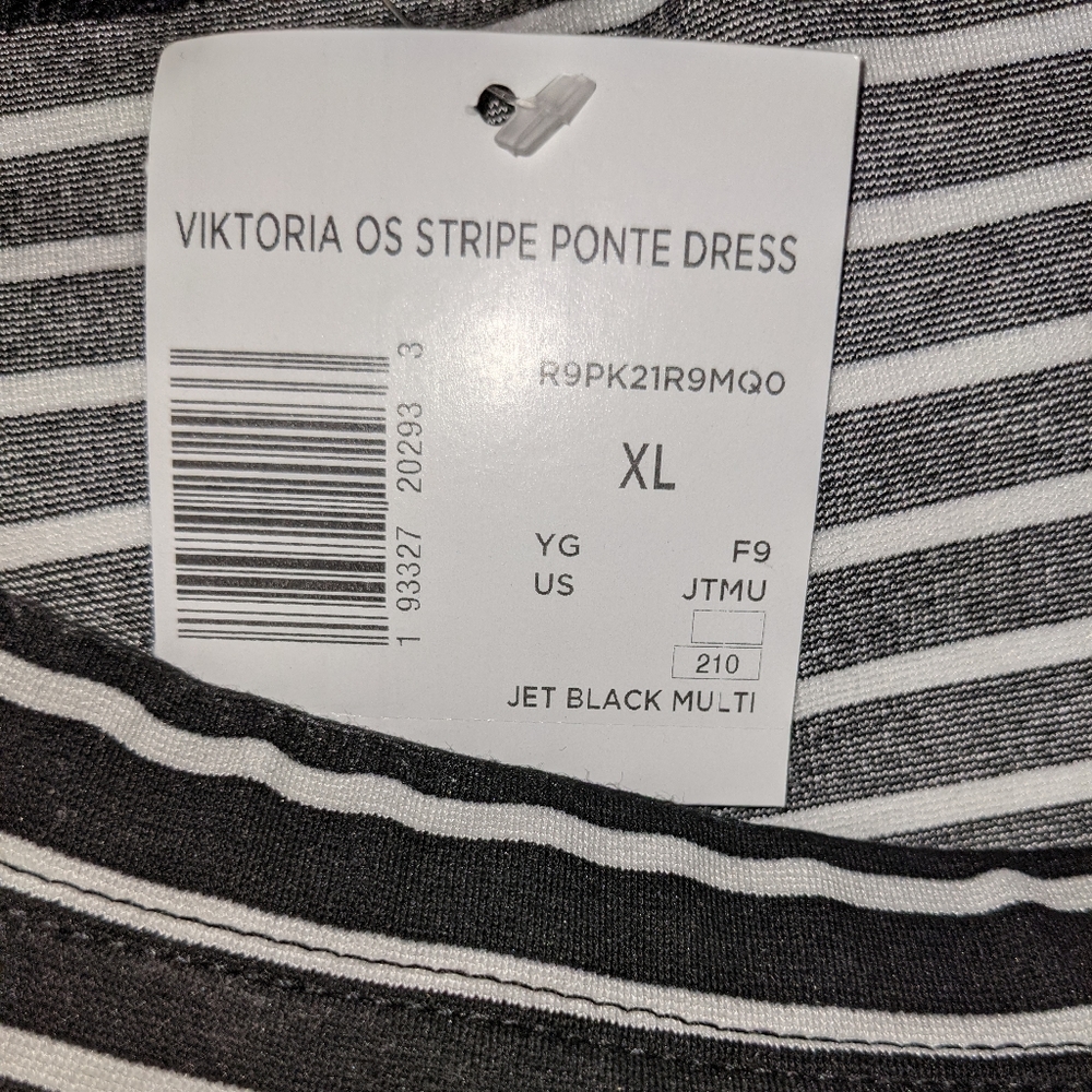 Authentic G by Guess Striped Off the Shoulder Bodycon - Picture 5 of 15